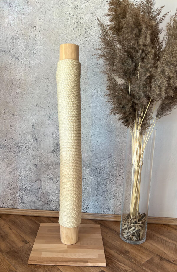 XXL Kratzstamm Katzenkratzstamm mit Sisalseil, Kratzsäule, Höhe ca. 110 cm 1027