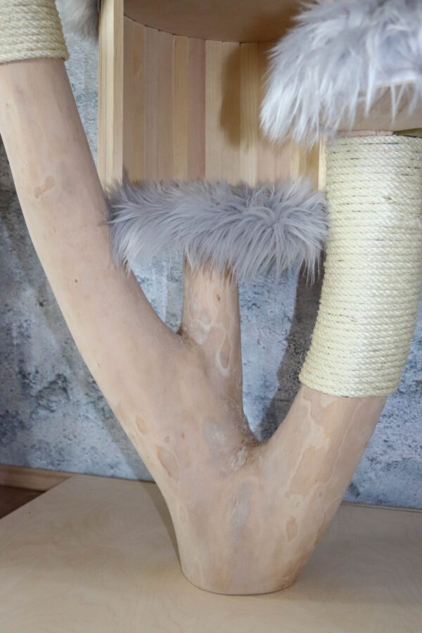 Naturkratzbaum 1034 Katzenkratzbaum, Kratzbaum für Katzen mit Höhle – Bild 10