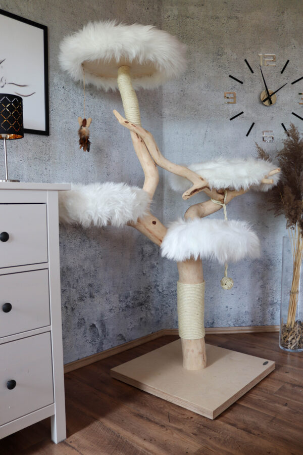 Design Naturkratzbaum 1046 Katzenkratzbaum, Kratzbaum für Katzen, Rarität – Bild 5