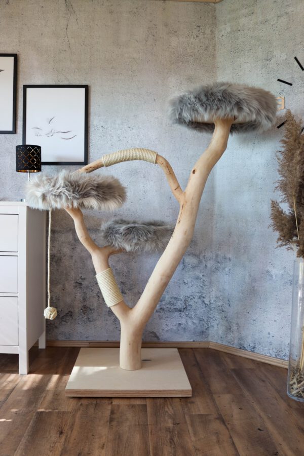 Design Naturkratzbaum 1048 Katzenkratzbaum, Kratzbaum für Katzen, Rarität – Bild 5