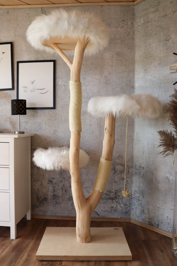 Naturkratzbaum 1060 Katzenkratzbaum, Kratzbaum für Katzen – Bild 5