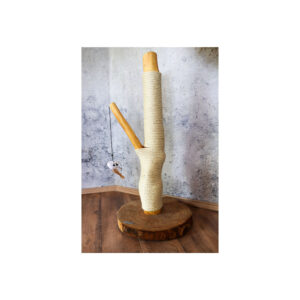 Kratz- und Spielstämmchen 1081 geölt, Kratzsäule, Höhe ca. 87 cm