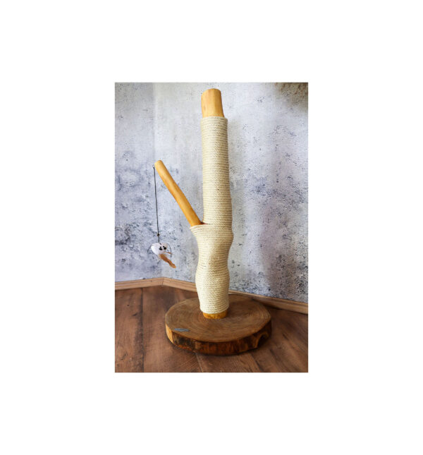Kratz- und Spielstämmchen 1081 geölt, Kratzsäule, Höhe ca. 87 cm