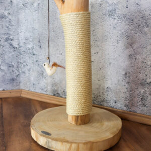 Kratz- und Spielstämmchen 1082 Katzenkratzstamm mit Sisal, Kratzsäule, Höhe ca. 64 cm