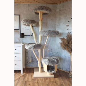 Naturkratzbaum 1089 Katzenkratzbaum, Kratzbaum für Katzen mit Höhle