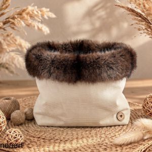 Kuschelsack Snuggle Bag - beige/braun - 15
